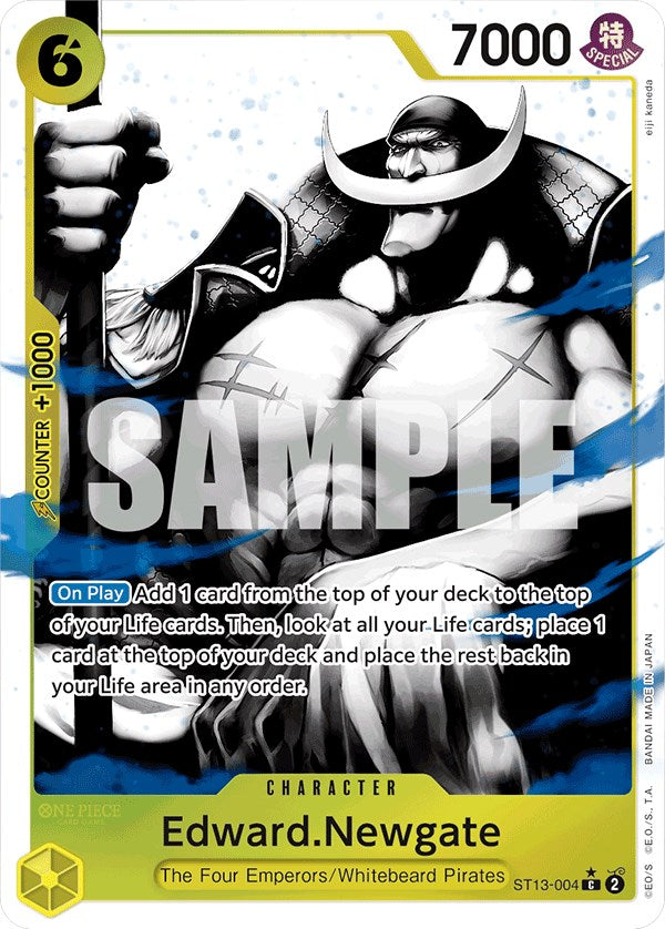 Edward.Newgate (Parallel) (ST13-004) - [Ultra Deck: The Three Brothers] Foil - Trinity Hobby
