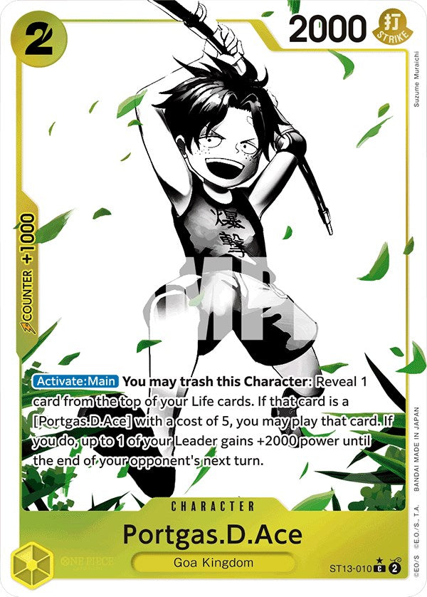Portgas.D.Ace (Parallel) [Ultra Deck: The Three Brothers] - Trinity Hobby