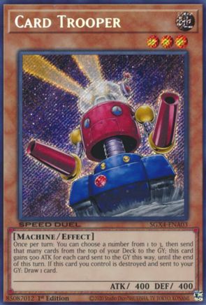 Card Trooper (Secret Rare) [SGX4-ENA03] Secret Rare - Trinity Hobby