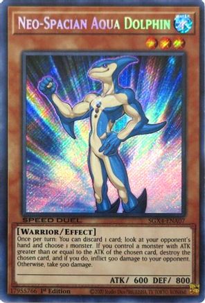 Neo-Spacian Aqua Dolphin (Secret Rare) [SGX4-ENA07] Secret Rare - Trinity Hobby