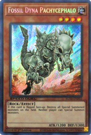 Fossil Dyna Pachycephalo (Secret Rare) [SGX4-END02] Secret Rare - Trinity Hobby