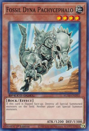 Fossil Dyna Pachycephalo [SGX4-END02] Common - Trinity Hobby