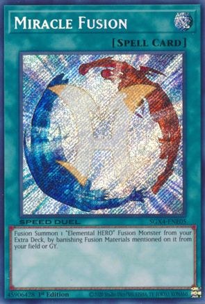 Miracle Fusion (Secret Rare) [SGX4-ENE05] Secret Rare - Trinity Hobby