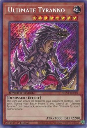 Ultimate Tyranno (Secret Rare) [SGX4-ENC01] Secret Rare - Trinity Hobby