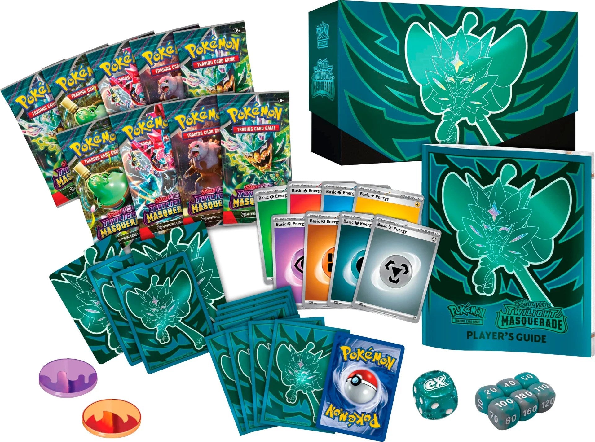 Scarlet & Violet: Twilight Masquerade - Elite Trainer Box - Trinity Hobby