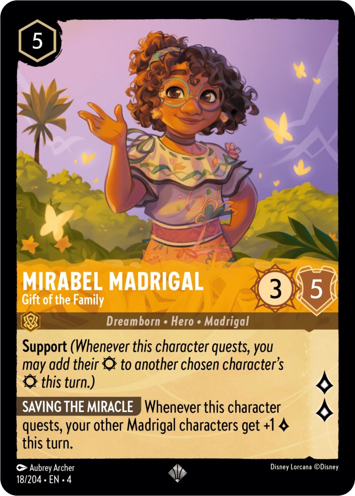Mirabel Madrigal - Gift of the Family (18/204) [Ursula's Return] - Trinity Hobby