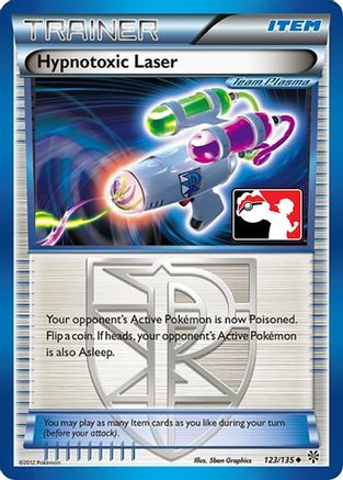 Hypnotoxic Laser (Team Plasma) - (123/null) Holofoil [League & Championship Cards]