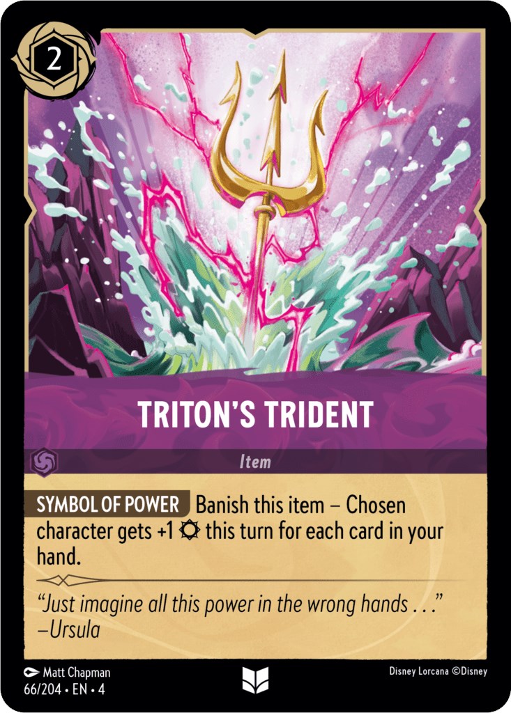 Triton's Trident (66/204) [Ursula's Return] - Trinity Hobby
