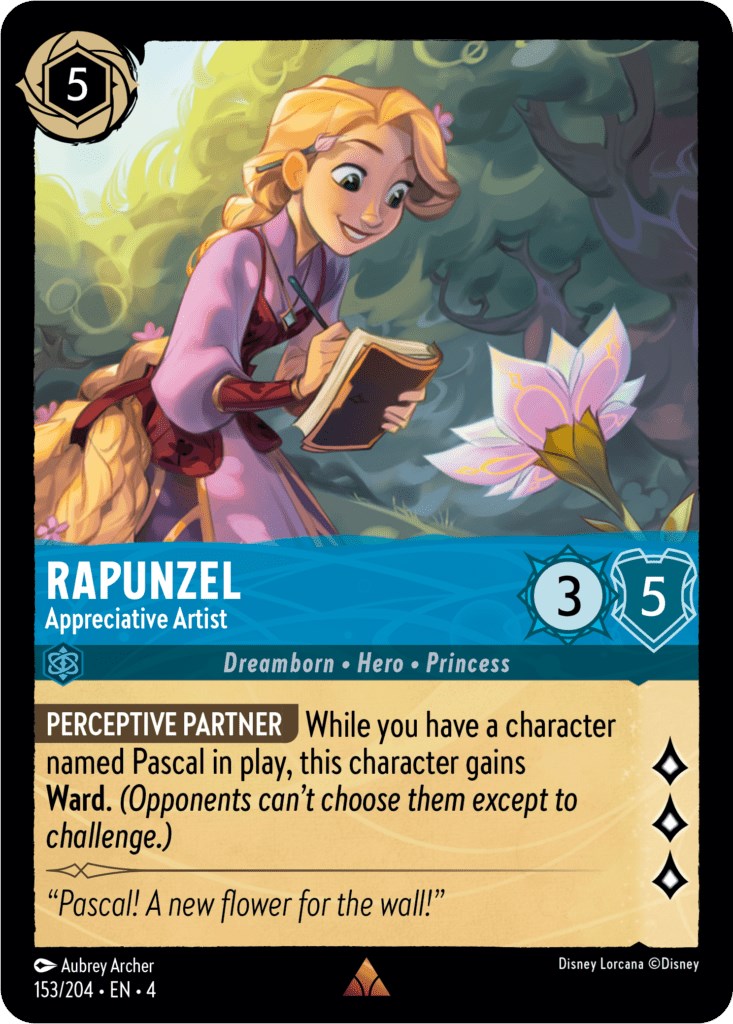 Rapunzel - Appreciative Artist (153/204) [Ursula's Return] - Trinity Hobby