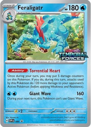 Feraligatr (089) [Scarlet & Violet: Black Star Promos] - Trinity Hobby
