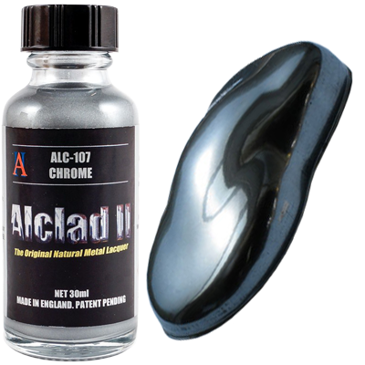 ALCLAD II LACQUER 30ML Chrome for Plastic