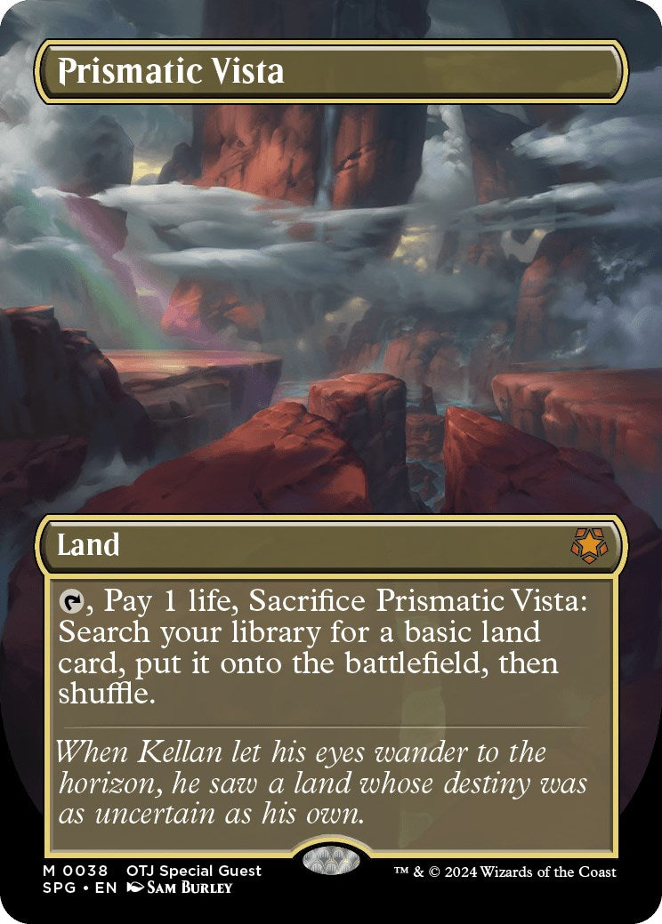 Prismatic Vista (Borderless) [Outlaws of Thunder Junction Special Guests] - Trinity Hobby