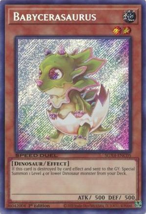 Babycerasaurus (Secret Rare) [SGX4-ENC05] Secret Rare - Trinity Hobby