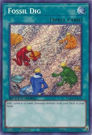 Fossil Dig (Secret Rare) [SGX4-ENC14] Secret Rare - Trinity Hobby
