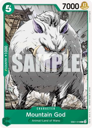 Mountain God (EB01-018) - [Extra Booster: Memorial Collection] - Trinity Hobby