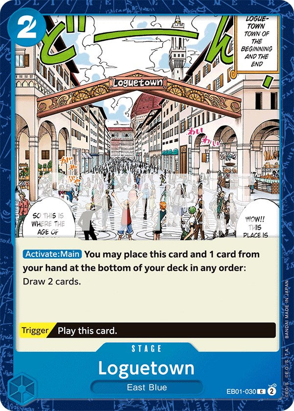 Loguetown (EB01-030) - [Extra Booster: Memorial Collection] - Trinity Hobby
