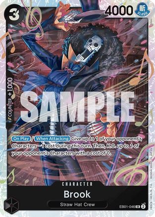 Brook (046) (EB01-046) - [Extra Booster: Memorial Collection] Foil - Trinity Hobby