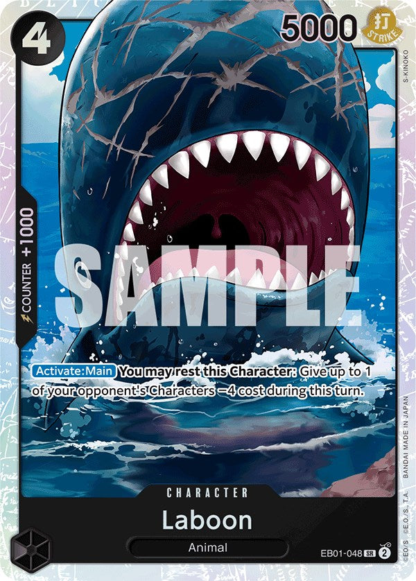 Laboon (048) (EB01-048) - [Extra Booster: Memorial Collection] Foil - Trinity Hobby