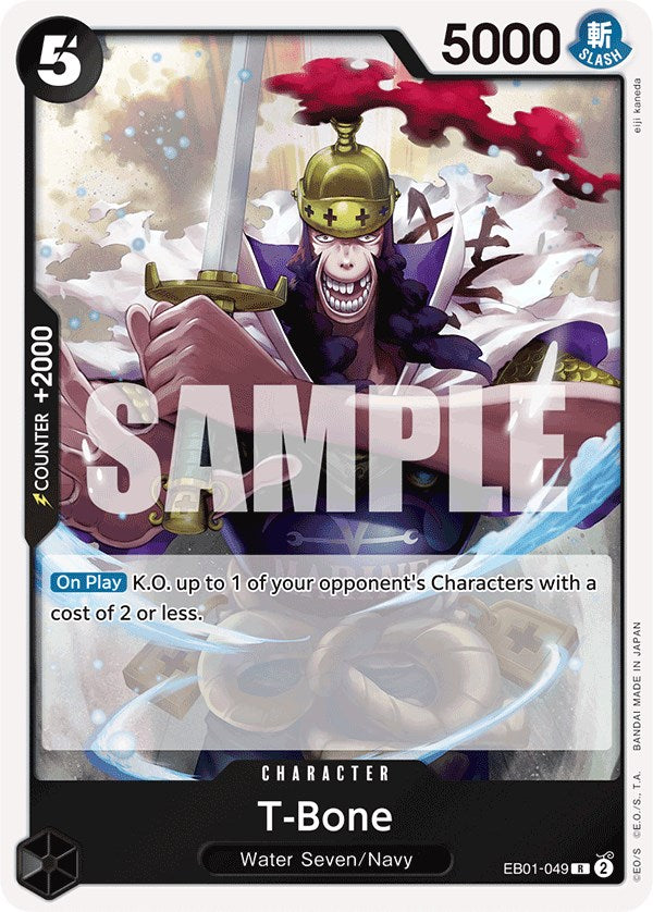 T-Bone (EB01-049) - [Extra Booster: Memorial Collection] Foil - Trinity Hobby