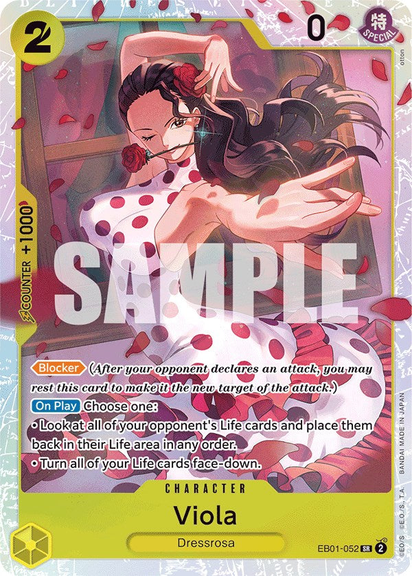 Viola (EB01-052) - [Extra Booster: Memorial Collection] Foil - Trinity Hobby