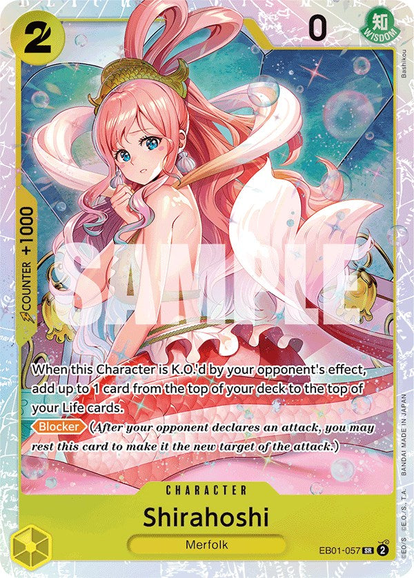 Shirahoshi (EB01-057) - [Extra Booster: Memorial Collection] Foil - Trinity Hobby