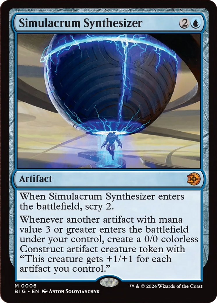 Simulacrum Synthesizer [Outlaws of Thunder Junction: The Big Score] - Trinity Hobby