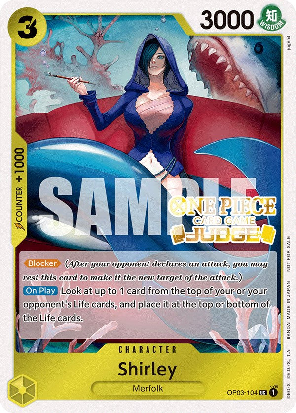 Shirley (Judge Pack Vol. 3) (OP03-104) - [One Piece Promotion Cards] Foil - Trinity Hobby
