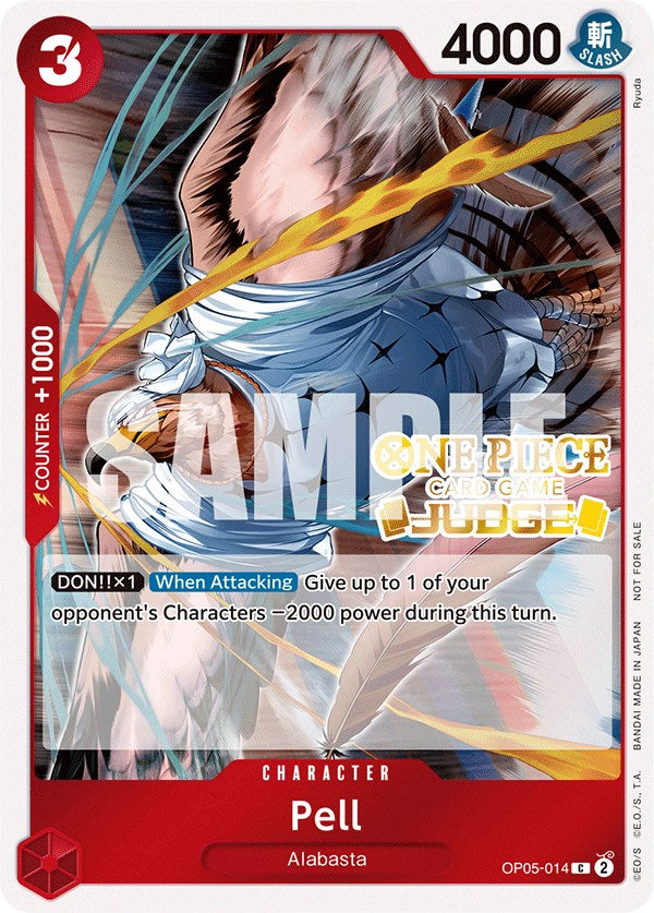 Pell (Judge Pack Vol. 3) (OP05-014) - [One Piece Promotion Cards] Foil - Trinity Hobby