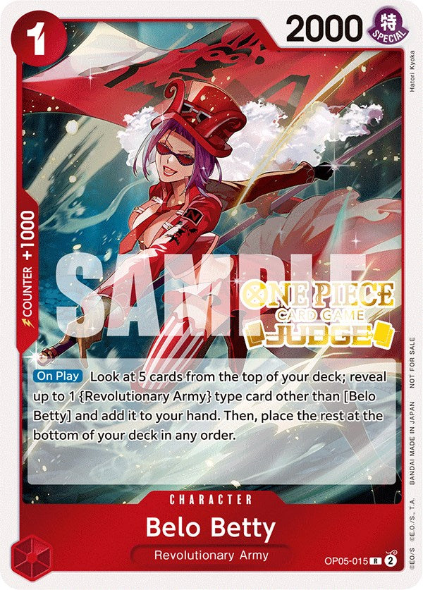 Belo Betty (Judge Pack Vol. 3) (OP05-015) - [One Piece Promotion Cards] Foil - Trinity Hobby