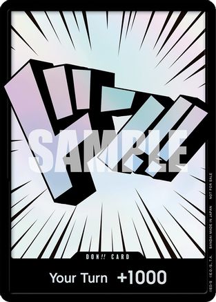DON!! Card (3D Text) - [One Piece Promotion Cards] Foil - Trinity Hobby