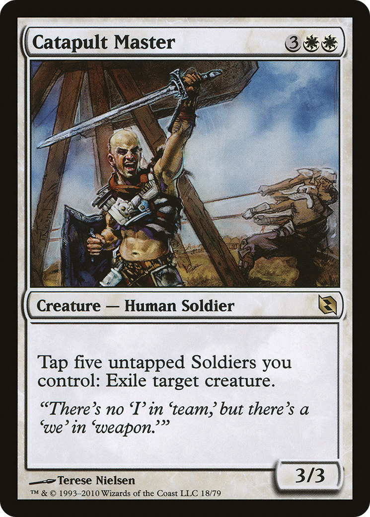 Catapult Master [Duel Decks: Elspeth vs. Tezzeret] - Trinity Hobby