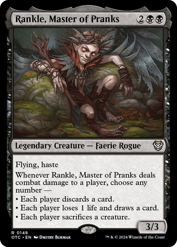 Rankle, Master of Pranks [Outlaws of Thunder Junction Commander] - Trinity Hobby