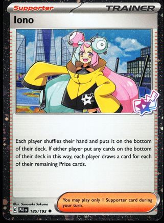 Iono (Cosmo Foil) - (185/193) Holofoil [Miscellaneous Cards & Products]