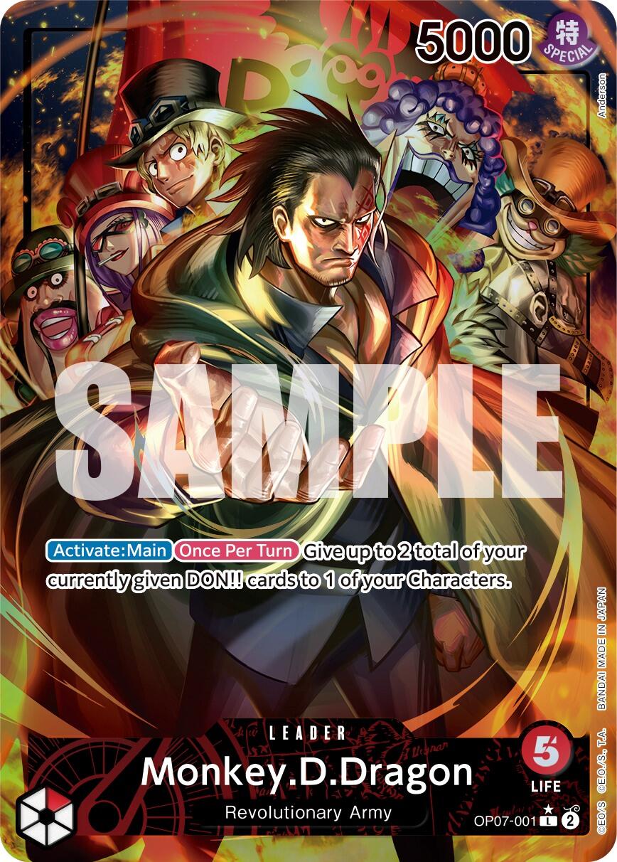Monkey.D.Dragon (001) (Parallel) (OP07-001) - [500 Years in the Future] Foil - Trinity Hobby