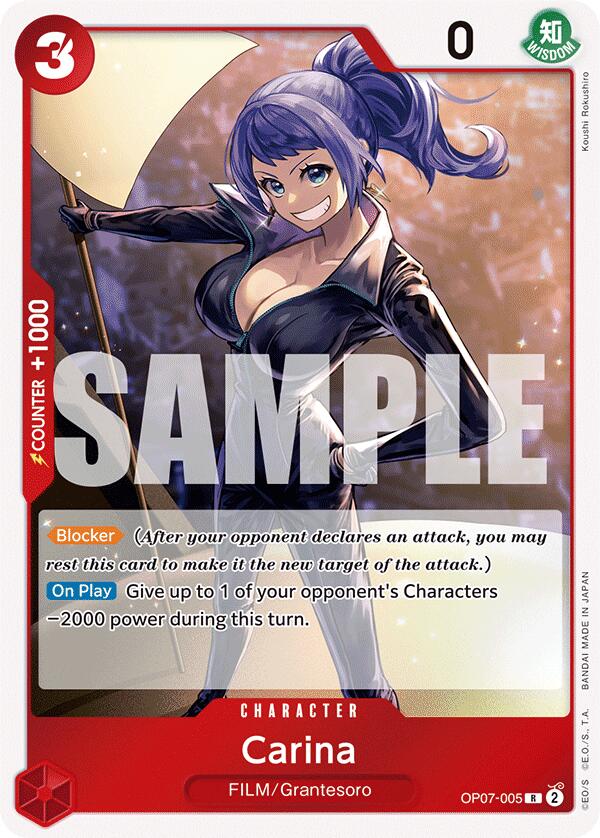 Carina (OP07-005) - [500 Years in the Future] Foil - Trinity Hobby
