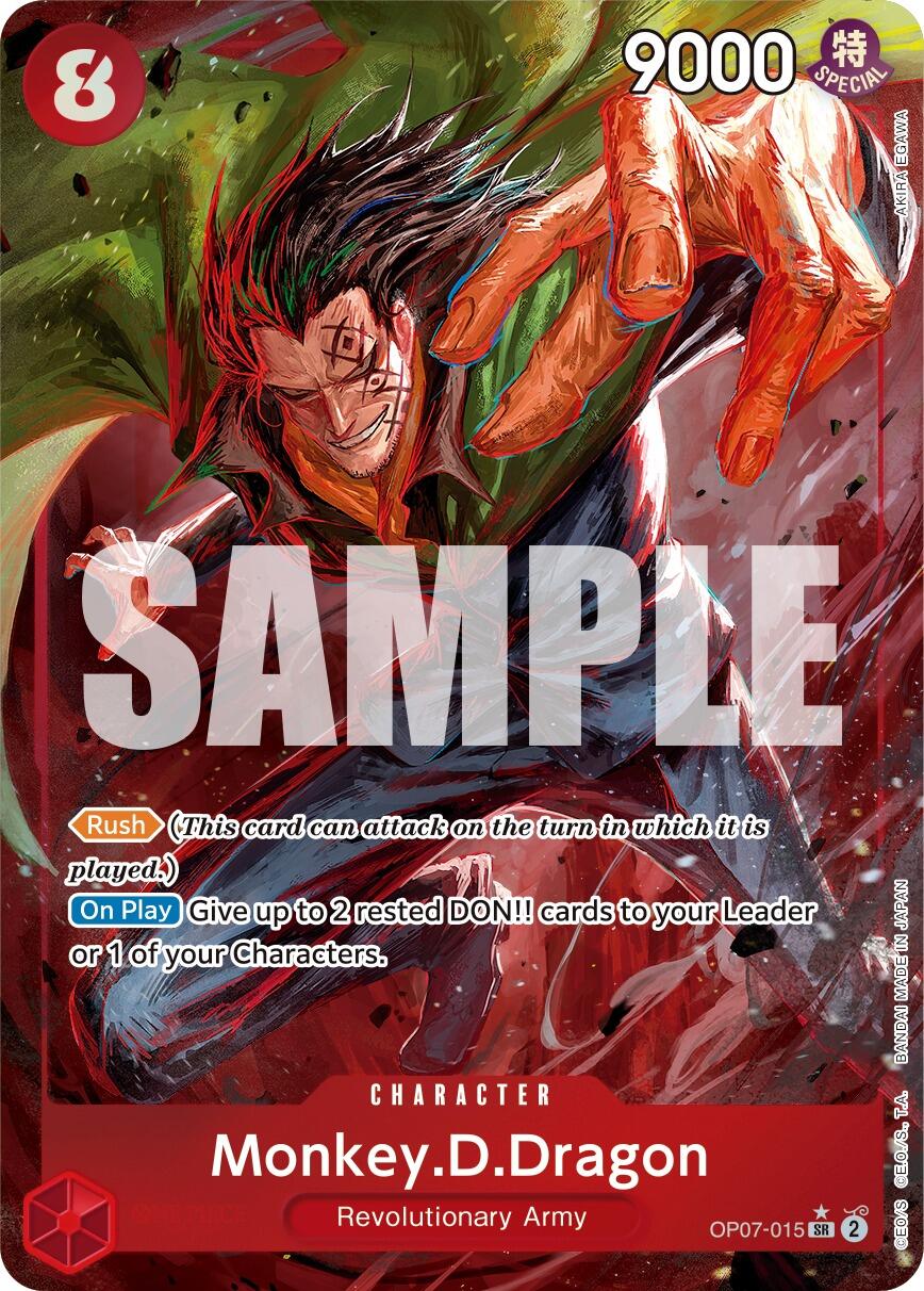 Monkey.D.Dragon (015) (Parallel) (OP07-015) - [500 Years in the Future] Foil - Trinity Hobby