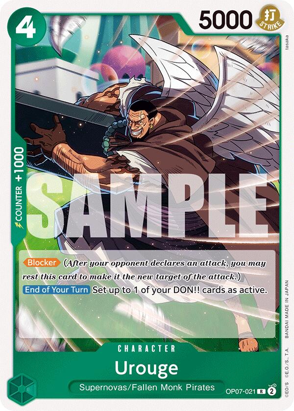 Urouge (OP07-021) - [500 Years in the Future] Foil - Trinity Hobby