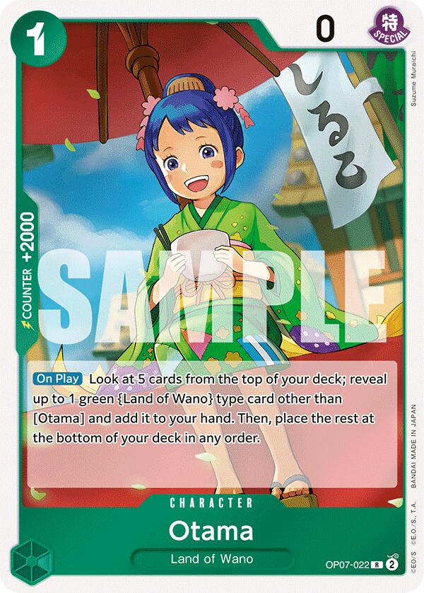 Otama (OP07-022) - [500 Years in the Future] Foil - Trinity Hobby