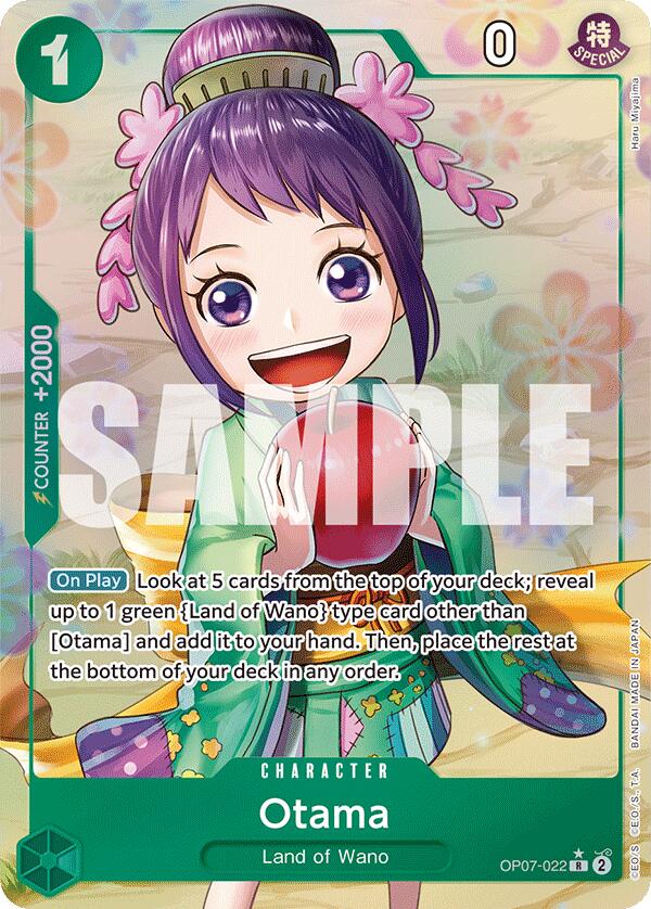 Otama (Parallel) (OP07-022) - [500 Years in the Future] Foil - Trinity Hobby
