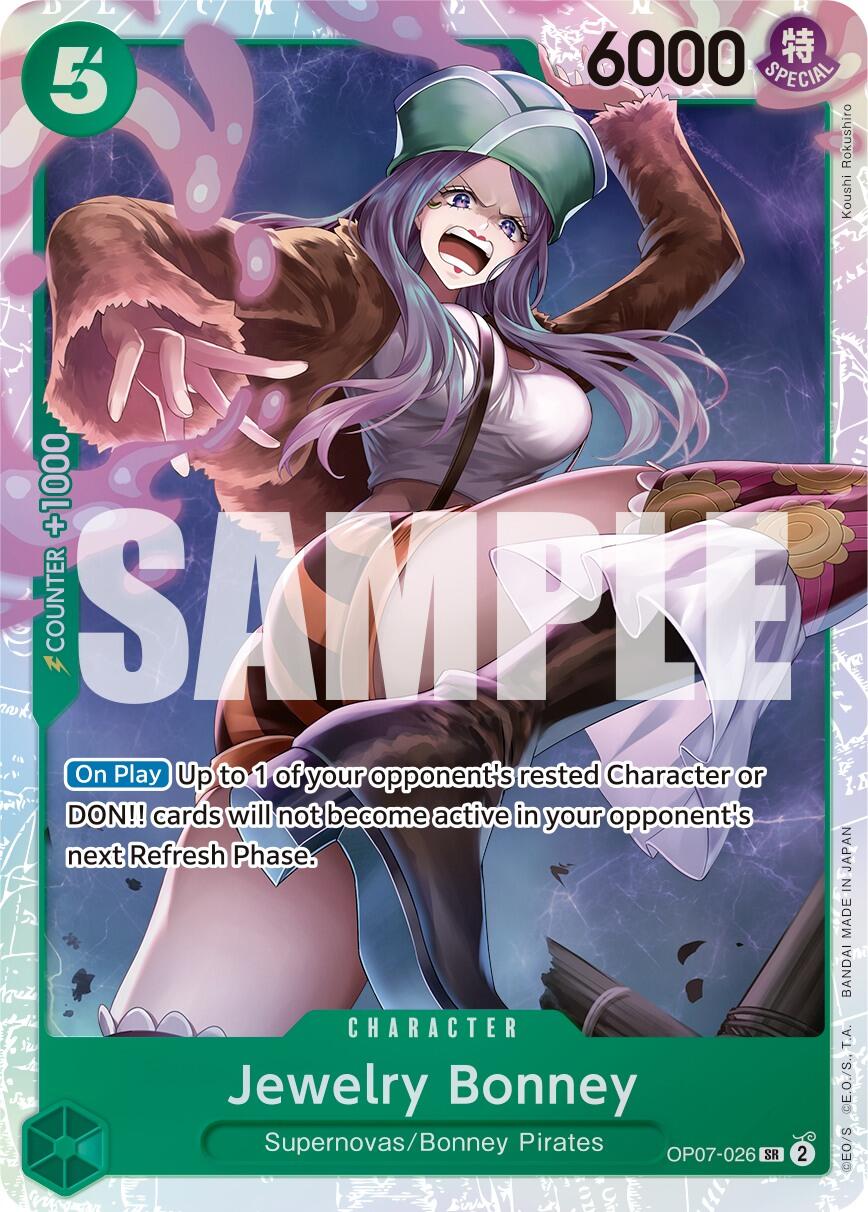 Jewelry Bonney (026) (OP07-026) - [500 Years in the Future] Foil - Trinity Hobby