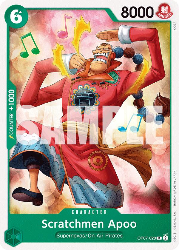 Scratchmen Apoo (OP07-028) - [500 Years in the Future] - Trinity Hobby