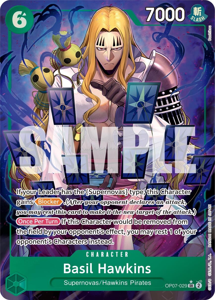 Basil Hawkins (Parallel) (OP07-029) - [500 Years in the Future] Foil - Trinity Hobby