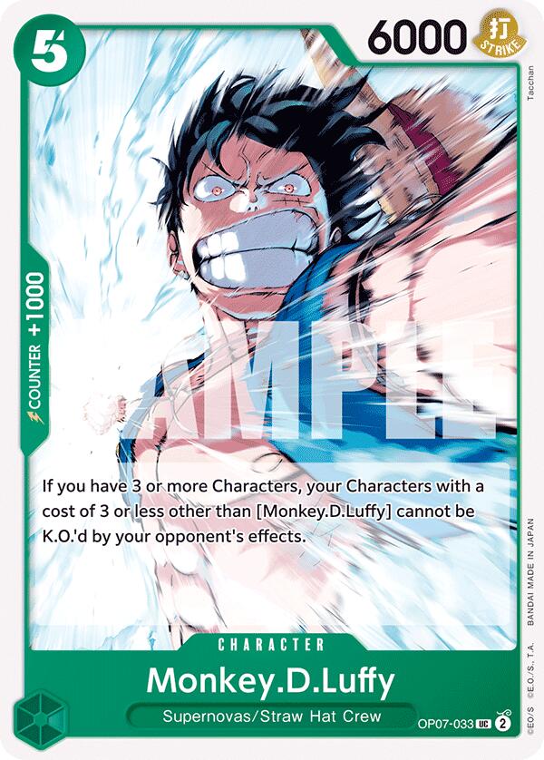 Monkey.D.Luffy (033) (OP07-033) - [500 Years in the Future] - Trinity Hobby