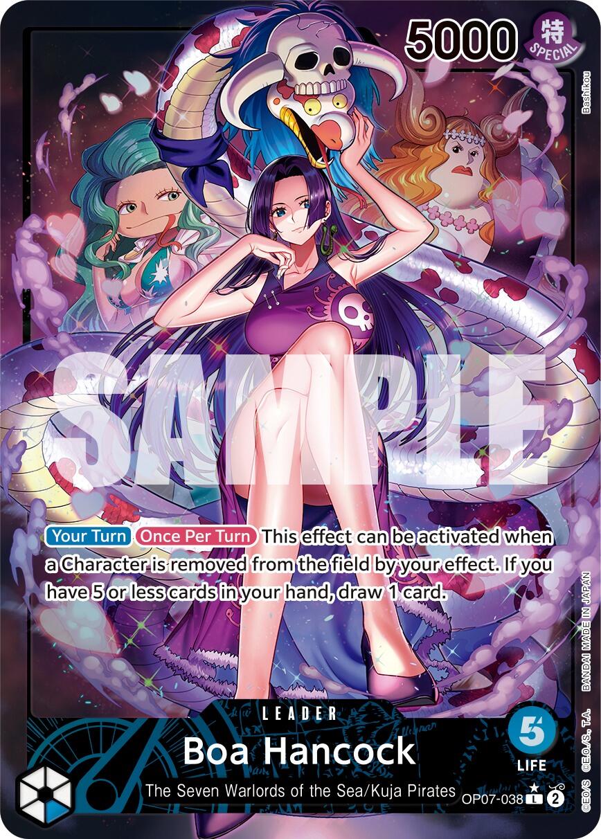 Boa Hancock (038) (Parallel) (OP07-038) - [500 Years in the Future] Foil - Trinity Hobby