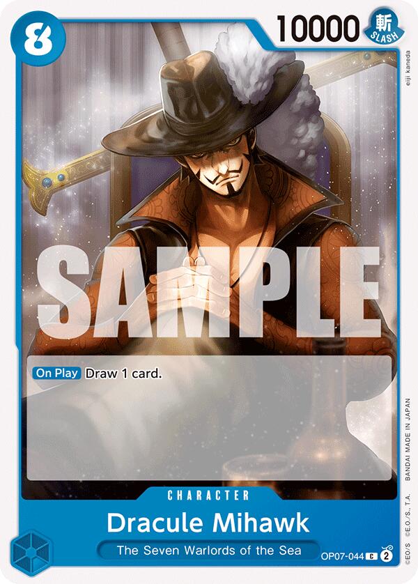Dracule Mihawk (OP07-044) - [500 Years in the Future] - Trinity Hobby