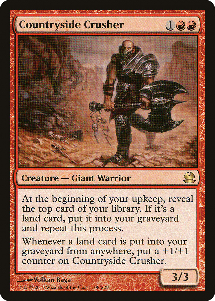 Countryside Crusher [Modern Masters] - Trinity Hobby
