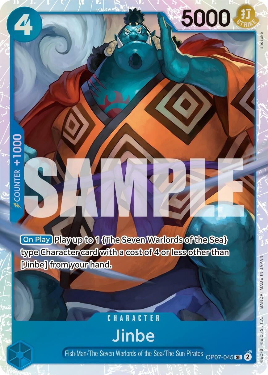 Jinbe (045) (OP07-045) - [500 Years in the Future] Foil - Trinity Hobby