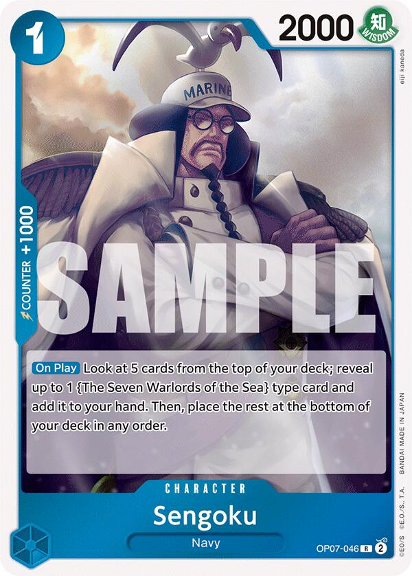 Sengoku (OP07-046) - [500 Years in the Future] Foil - Trinity Hobby