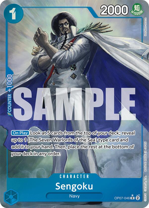 Sengoku (Parallel) (OP07-046) - [500 Years in the Future] Foil - Trinity Hobby