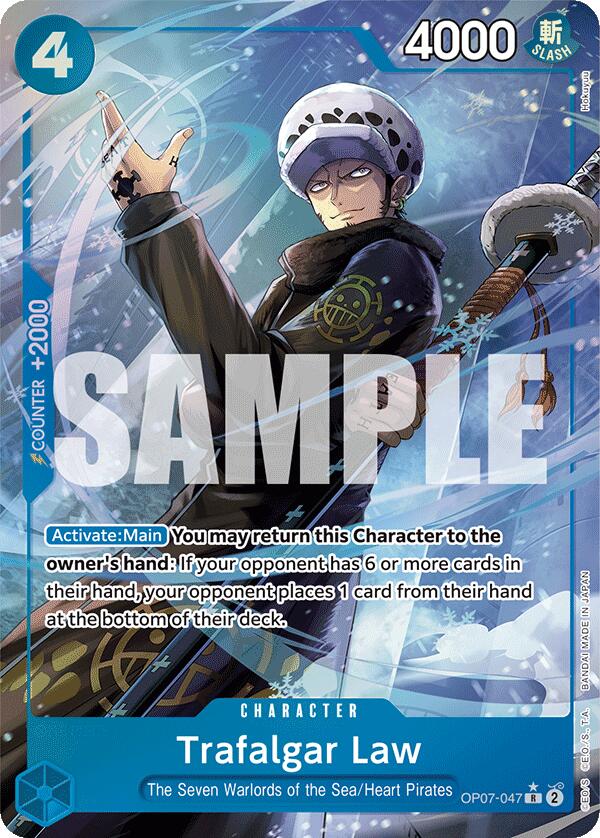 Trafalgar Law (047) (Parallel) (OP07-047) - [500 Years in the Future] Foil - Trinity Hobby